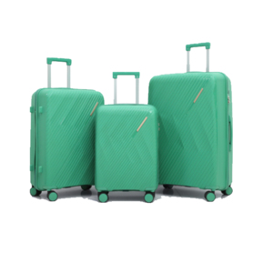 2025 mode 3 pièces pp ensembles de bagages pp voyage bagages sacs bonne qualité valise pp bagages chariot étui fabricant - Product Image 1