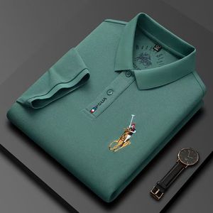 Camisa Multicolor Transpirable y Duradera con Bordado para Hombre, Manga Corta, Talla Grande, Holgada, para Hombres de Mediana Edad - Product Image 6