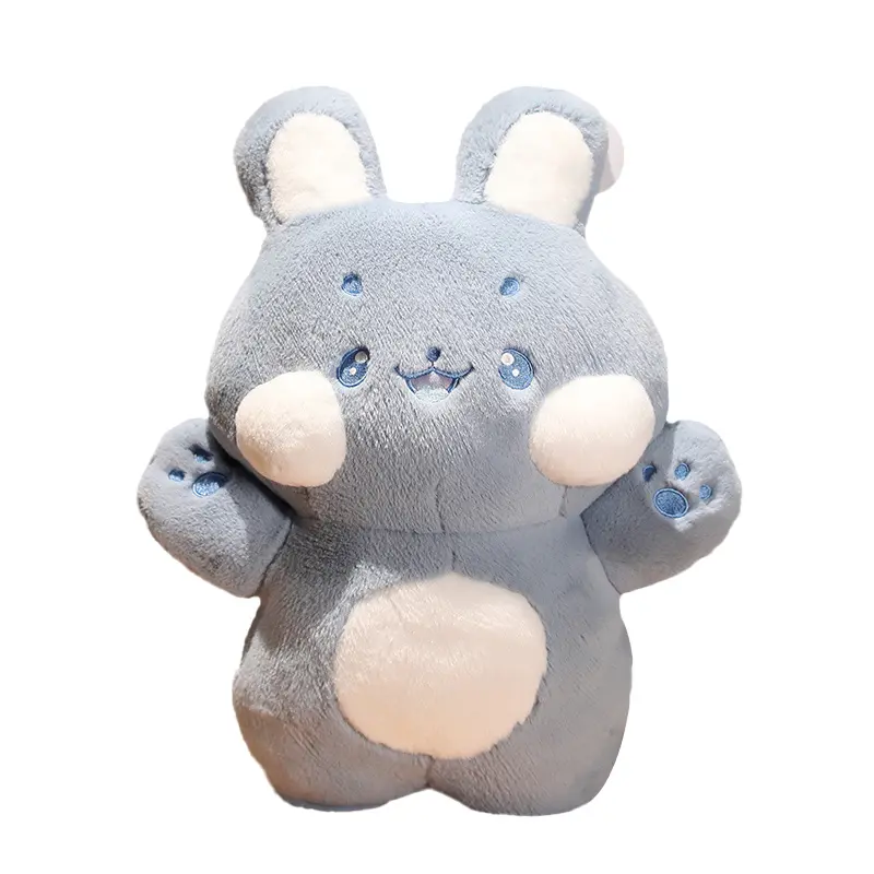 Новый различный цвет плюшевый кролик заказной Плюшевая Кукла Детская мягкая игрушка