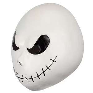 <span class=keywords><strong>Máscara</strong></span> <span class=keywords><strong>de</strong></span> Halloween <span class=keywords><strong>de</strong></span> Látex, Estilo Esqueleto Jack, Igual al del Película <span class=keywords><strong>de</strong></span> Terror, para Nochebuena, Baile <span class=keywords><strong>de</strong></span> Máscaras - Product Image 3