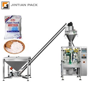 多功能椰粉豆粉袋包装机螺旋钻填料包装机 - Product Image 2