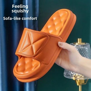 Pantofole EVA da <span class=keywords><strong>donna</strong></span> per uso domestico quotidiano, bagno all'aperto, Design con suola spessa <span class=keywords><strong>antiscivolo</strong></span> per l'estate - Product Image 2