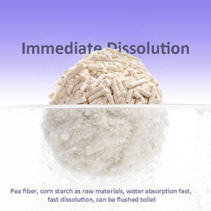 Free Samples Bulk Supply Available 100% Natural Plant-based Flushable Eco-Friendly Biodegradable No Added Fragrance Lock Strong - Product Image 3