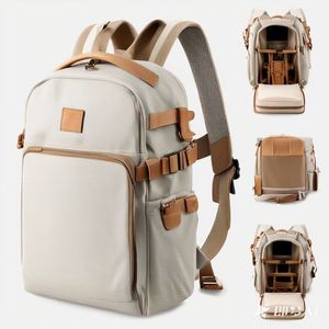 BSCI Factory OEM Business Laptop <b>Camera</b> <b>Backpack</b> Waterproof PU nylon Shoulder Digital Dslr <b>Camera</b> Bag - Product Image 3