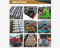 Tige de forage filetée CNC 42/50 mm, fournie par l'usine, tige de forage géologique personnalisable pour le forage de trous profonds
