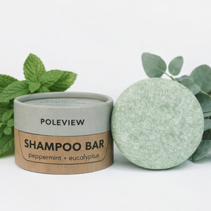 Savon <span class=keywords><strong>Shampoing</strong></span> Rafraîchissant <span class=keywords><strong>Naturel</strong></span> Personnalisé 2 oz Sans SLS à la Menthe Poivrée et à l'Eucalyptus avec Huile de Coco - Product Image 2