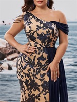 Robes de soirée luxueuses grande taille LY2924D, robes de soirée sirène sans manches à paillettes, robes de mariée formelles pour demoiselles d'honneur