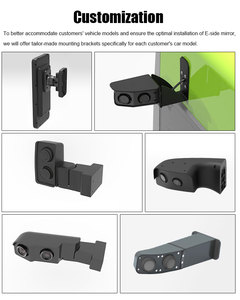 Mcy Phổ 12.3 Inch Điện Tử Side View Gương Máy Ảnh HD Rear View Màn Hình Chia Màn Hình Cho Xe Buýt Xe Tải An Toàn Hệ Thống - Product Image 5