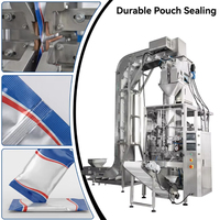 Équipement d'emballage vertical automatique pour les travaux d'emballage industriel de glace en blocs et en cubes, machine d'emballage de glace granulaire