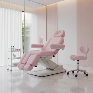 อุปกรณ์ร้านสปาสีชมพูสุดหรู เก้าอี้เสริมความงาม <span class=keywords><strong>3</strong></span> มอเตอร์ไฟฟ้า สำหรับนวดหน้า ทำเล็บเท้า สักลาย ทำเล็บ และดูแลผิวพรรณ - Product Image 1