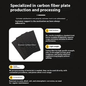 Support GPS en fibre de carbone 3K Welltop personnalisé, tissage simple, grain forgé, accessoires pour modèles d'avions, gravure CNC 001 - Product Image 3