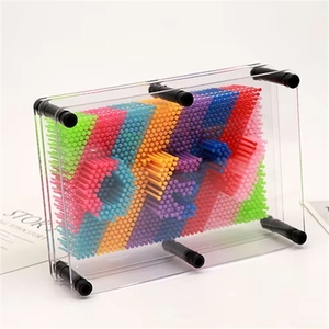 Casse-tête en plastique polyvalent à motif d'aiguille carrée pour bébé et enfants - Product Image 2