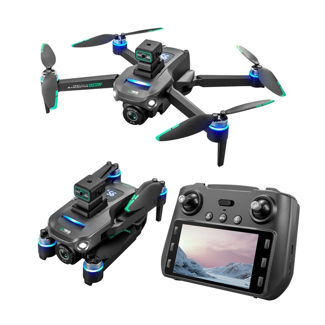 KK GPS NEW 8k Dual Camera Brushless High Speed Rc Drone,Photography Drone Gesture Video Optical Flow 4 Sides Obstacle Avoidance