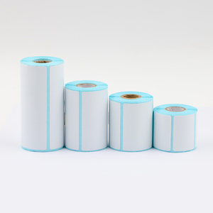 Tùy chỉnh trực tiếp nhiệt vận chuyển Nhãn trống 60x40 150 miếng mã vạch tự dính giấy nhãn dán nhãn cho mã vạch in ấn - Product Image 4