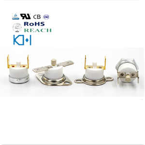 Termo דיסקו Termostatos פתוח בדרך כלל טמפרטורת מתג דו מתכת נתיך תרמי - Product Image 1