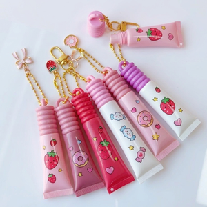 Mini Tubo de Brillo Labial Moderno 2026 para Aceite Labial con Tapa a Presión, Lindo Tubo de Plástico PCR para Brillo Labial Líquido - Product Image 4