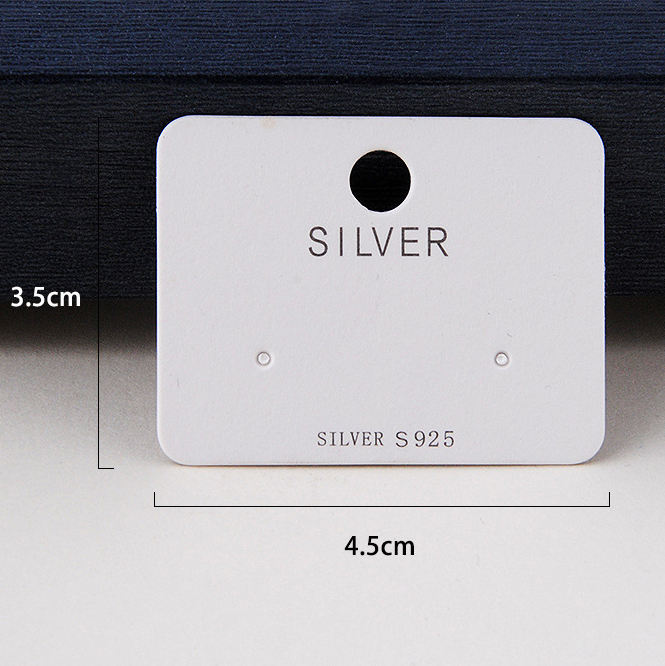 Boucle d'oreille Cartes 3.