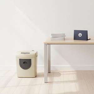 Déchiqueteuse électrique <span class=keywords><strong>de</strong></span> <span class=keywords><strong>papier</strong></span>, CD et cartes à coupe croisée, 5 feuilles, avec panier <span class=keywords><strong>de</strong></span> récupération <span class=keywords><strong>de</strong></span> 20 litres - Product Image 3