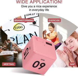 Cubo Pomodoro al por Mayor, Temporizador de Cuenta Regresiva Digital para Productividad, Estudio para Niños, Gestión del Tiempo de Google, Cocina - Product Image 5