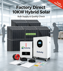 Sistema Completo de Energía Solar de 5KW 10KW 20KW 30KW, Kit de Baterías, Generador Híbrido Fuera de la Red para Uso Doméstico - Product Image 3
