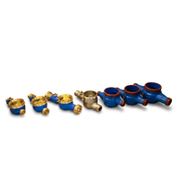 2025 New Style Industrial Grade Mechanical Water Meter Dry Type Iron Shell Copper-faced Copper-joint Water Meter