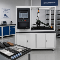 Testeur de résistance au glissement des chaussures, machine de test du coefficient de friction des chaussures EN ISO 13287 SATRA TM144 ASTM F2913