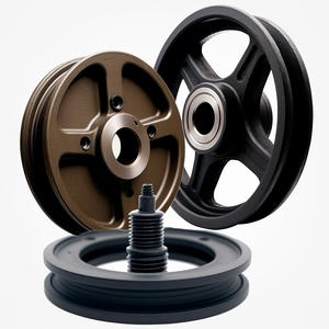 OEM Tùy Chỉnh Chuyên Nghiệp <span class=keywords><strong>CNC</strong></span> Biến Nhôm Thép Không Gỉ Chế Biến V Vành Đai Ròng Rọc Tapper Khóa Kim Loại Ròng Rọc Dịch Vụ - Product Image 1