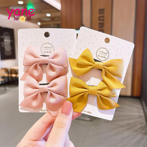 Set di Mollette per <span class=keywords><strong>Capelli</strong></span> con Fiocco per Bambina Clip a Becco d'Anatra per Frangetta <span class=keywords><strong>Accessori</strong></span> per <span class=keywords><strong>Capelli</strong></span> Carini per Ragazze - Product Image 3