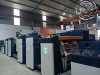ZBRY-650 Nouvelle machine d'impression flexographique en ligne 5 couleurs de type pétale pour étiquettes papier et sacs, automatique 150m/min Android/iOS
