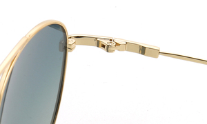 556 hợp thời trang vòng phụ nữ kim loại Kính mát phân cực men Sun <span class=keywords><strong>Glasses</strong></span> Retro UV400 lái xe Khung Brown linh hoạt thời trang uốn cong - Product Image 6