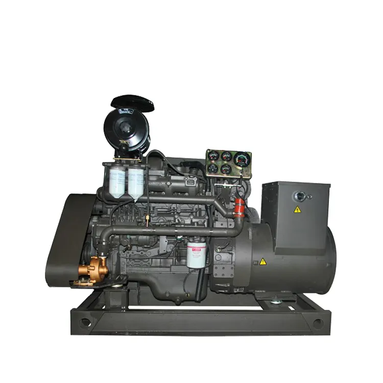Scheepsgebruik Generator Diesel Te Koop 50kw Warmtewisselaar Marine Diesel Generator Ccs/Bv Certificaat