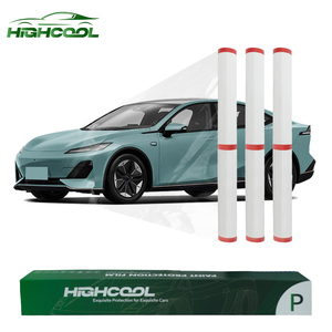 HIGHCOOL - Rollo de Película Protectora de Pintura Transparente de TPU PPF, Autocurable, Antiarañazos, con Acabado Brillante para Carrocería de Automóvil - Product Image 2