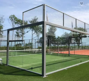 Pista de tenis de Padel panorámica, diseño novedoso y bonito, novedad - Product Image 5