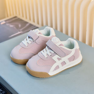 Baskets pour tout-petits, chaussures pour garçons et filles, couleurs variées, antidérapantes, légères, baskets blanches décontractées, taille 16-30 - Product Image 4