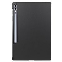 Étui de protection magnétique à trois volets en PU+PC pour Samsung Galaxy Tab S10 Plus /S9 Plus/S9 FE Plus 12.4
