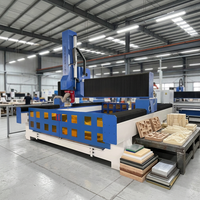 Machine de fraisage CNC à 3/4/5 axes pour le gravage et la découpe de mousse de plastique et de bois, usage industriel lourd en Chine