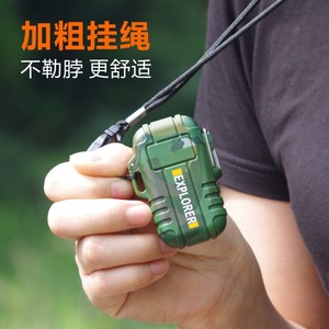 Encendedor Recargable de Doble Arco Explorer, Encendedor de Cigarrillos USB Portátil a Prueba de Agua y Viento para Camping F12 - Product Image 3