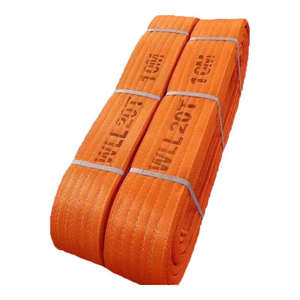 후크가 있는 폴리에스터 웨빙 슬링-리프트를 위한 헤비 듀티 플랫 슬링 벨트, 내구성 있는 폴리에스터 소재 - Product Image 3