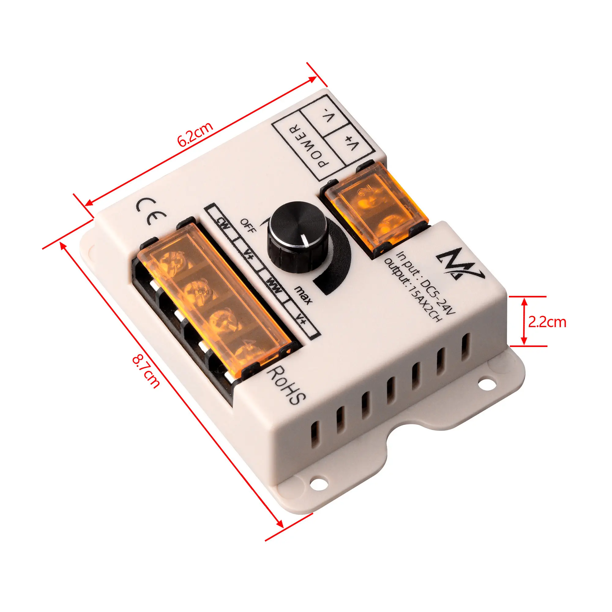 CCT led light controller 5v-24v 30A cct led dimmer