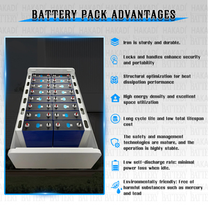 Batterie domestique LiFePO4 HAKADI 51.2V 280AH/314AH avec communication CAN, plus de 6000 cycles, BMS ENJ 200A - Product Image 3