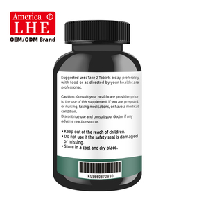 Fabricant de suppléments de calcium végétal nutraceutique, végétalien, avec algues rouges islandaises, soutien vitaminique pour les os, 90 comprimés de calcium - Product Image 6