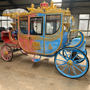 Vente chaude 2026 : Carrosse de mariage de luxe, remorque électrique robuste pour chevaux, carrosse royal à bas prix à vendre - Product Image 3