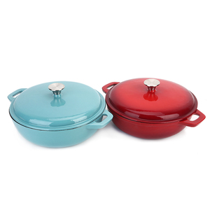 New Arrival Enamel <strong>Cast</strong> <strong>Iron</strong> Stock <strong>Pot</strong> with Lid - Product Image 6