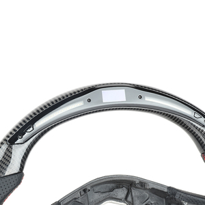 Volante de Fibra de Carbono Personalizado en Existencia en EE. UU. para <span class=keywords><strong>Toyota</strong></span> <span class=keywords><strong>Supra</strong></span> <span class=keywords><strong>MK5</strong></span> A90 GR 2019-2024, Mejora del <span class=keywords><strong>Interior</strong></span> del Automóvil, Compatible con Pantalla LED - Product Image 2
