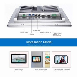 Máy Tính Bảng 15 Inch 19 Inch Chắc Chắn Pos Tất Cả Trong Một Mặt Trước Io Mini Màn Hình Cảm Ứng Bảng Điều Khiển Công Nghiệp Máy Tính Có Pin - Product Image 4