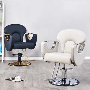 Sillón de Barbería Reclinable Ajustable, Giratorio, Ergonómico, Hidráulico y Ecológico, para Salón de Belleza - Product Image 3