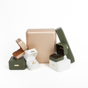 กล่องใส่เครื่องประดับหนัง PU คุณภาพพรีเมียม Zebo ปรับแต่งได้ พร้อมโลโก้ส่วนตัว บรรจุภัณฑ์ระดับไฮเอนด์สำหรับแบรนด์เครื่องประดับชั้นดี - Product Image 5