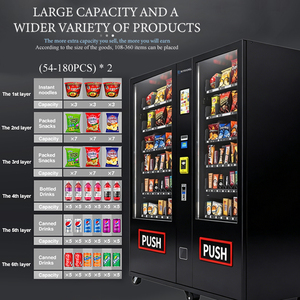 RUNYANG Custom Cold Smart Outdoor Vending Machine for Foods and <b>Drinks</b> Vending Machine for Foods and <b>Drinks</b> - Product Image 3