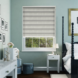 תריסי זברה למכירה חמה בהתאמה אישית וילונות בד סולאריים למחצה האפלה לחלון - Product Image 4