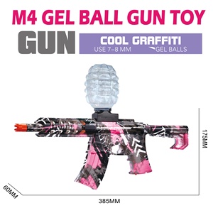 KK NUEVO 2024 <span class=keywords><strong>M4</strong></span> Pistola de Juguete Eléctrica Blaster, Balas Suaves de 7-8mm, Niños, Batería de Litio de 7.4V, Segura y Ecológica, Splat Blaster - Product Image 2